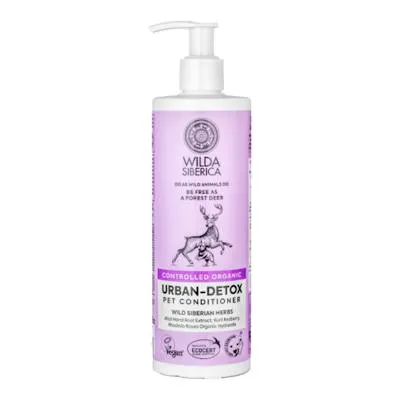 Wilda Veterinaria natura siberica acondicionador urban-detox para animais de estimação 400M, Wilda Vet