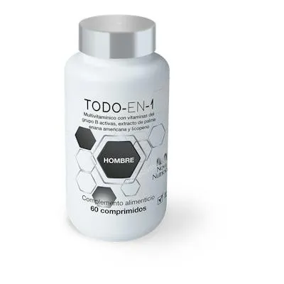 N&n Nova Nutrição tudo em 1 homem 60 comprimidos, N&n Nova Nutricion