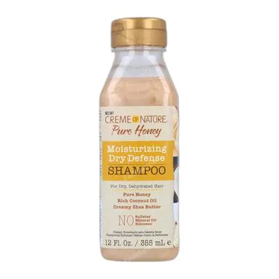 Honey pure moisturizing dry defense shampoo 355 ml, Creme Of Nature