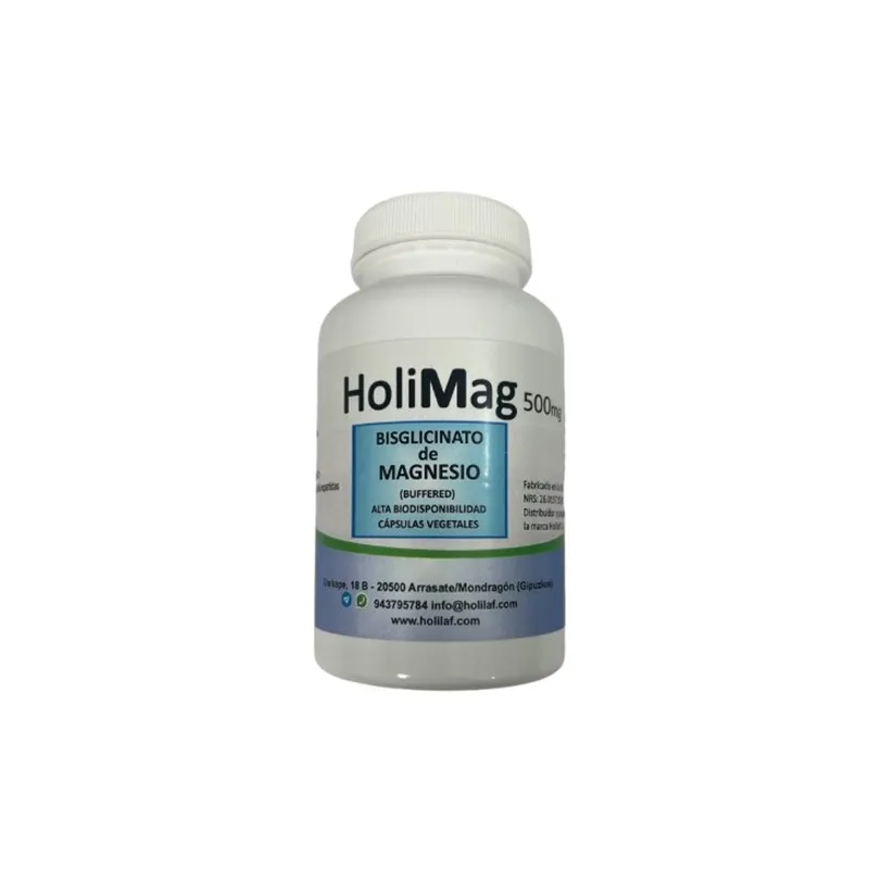 Holimag bisglicinato magnesio 120 cápsulas, Holilaf