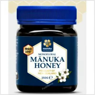 Raw Manuka honey MGO 100+ monofloral 250 g, Manuka New Zealand