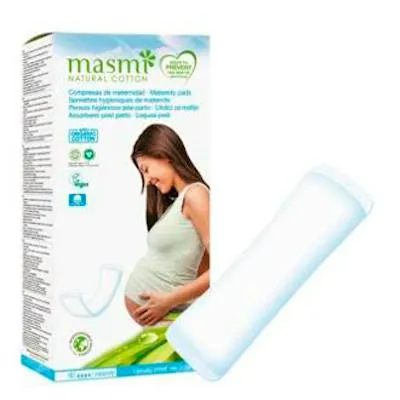 Compresas maternidad 10 uds., Masmi