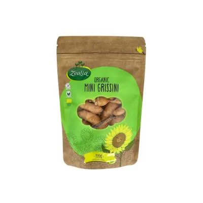 Mini grissini pipas colines sans gluten BIO 75 g, Zealia