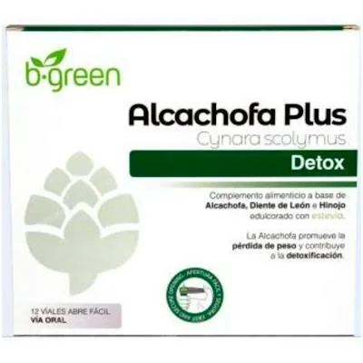 B. green (lab. Lebudit) artichaut plus 12 ampoules, B.green (lab. Lebudit)