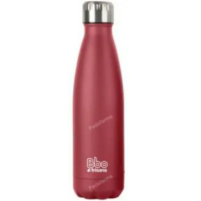 Termo acero inoxidable+funda rojo BBO7.500 500 ml, Irisana