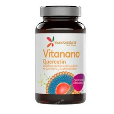 Vitanano quercetin liposomado 30 cápsulas, Mundonatural