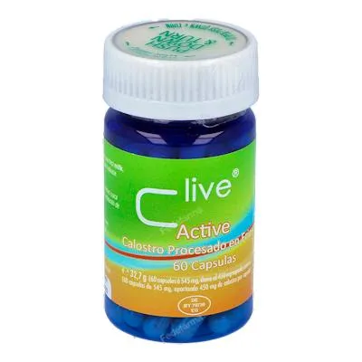 C live active calostro 60 cápsulas, Vbyotics