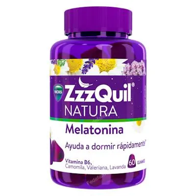 Melatonina 60 gominolas, Zzzquil
