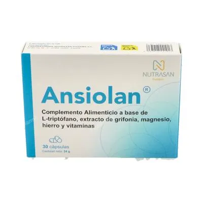 Ansiolan 30 cápsulas, Nutrasan