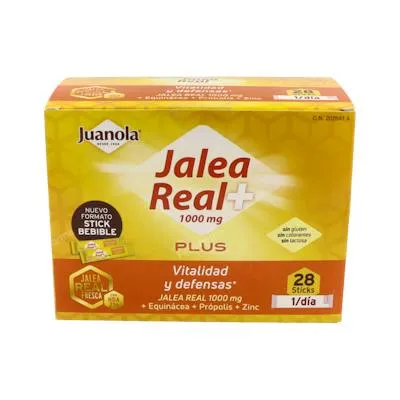 Jalea real plus 28 sticks, Juanola