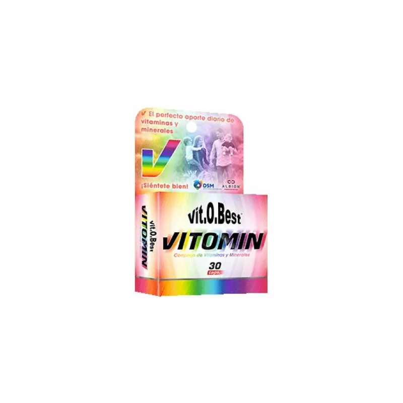 Vitomin vitobest 30 cápsulas, Vit.o.best