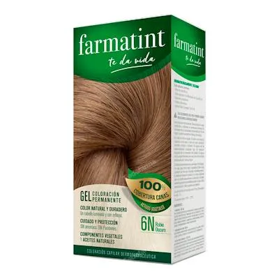 Gel 6N rubio oscuro 135 ml, Farmatint