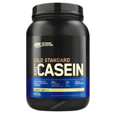 On 100% gold standard casein creamy vanilla 924 g, Optimum Nutrition