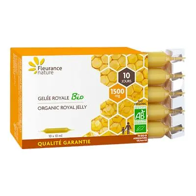 Fiale pappa reale 1500 mg / 10 giorni 10 fiale, Fleurance Nature