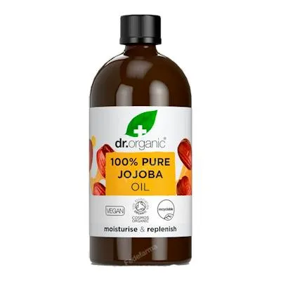 Óleo de jojoba 100% puro 100 ml, Dr. Organic