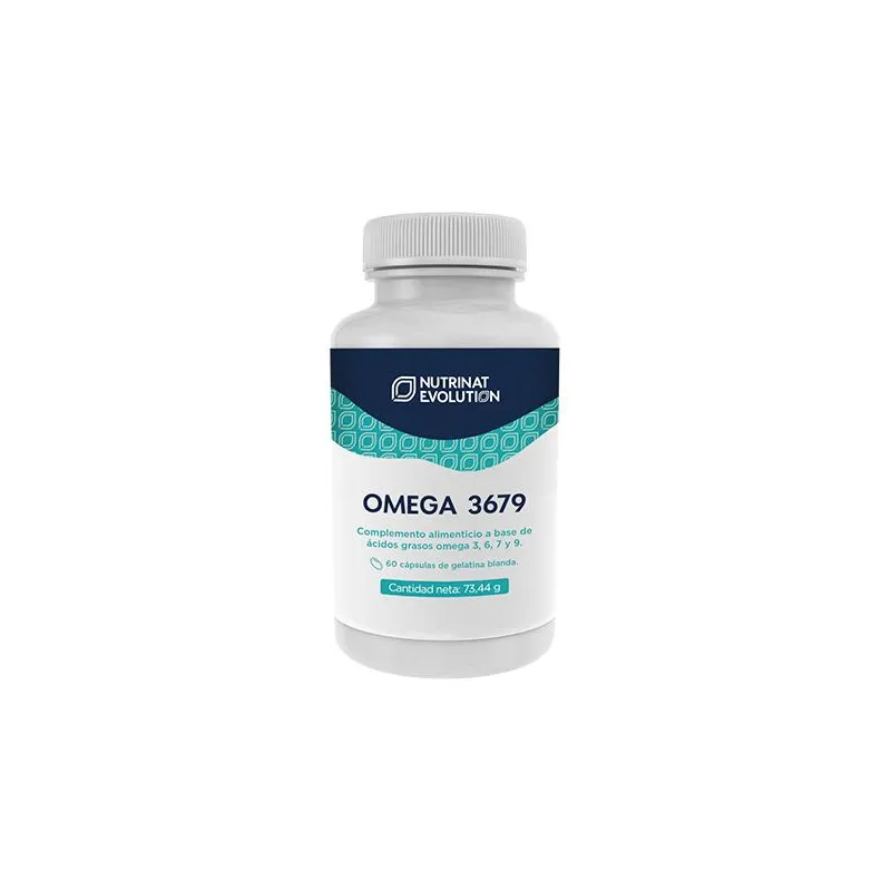 Omega 3679 60 cápsulas, Nutrinat Evolution