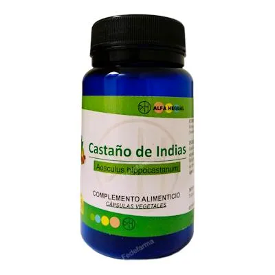 Castaño de indias 60 cápsulas, Alfa Herbal