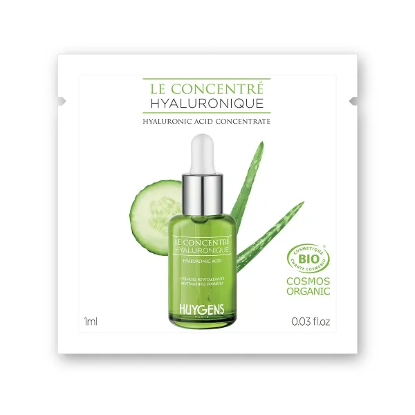 Muestra sérum facial hidratante de ácido hialurónico 1 ml, Huygens