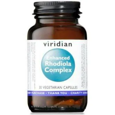 Rhodiola complex 30 cápsulas vegetales, Viridian