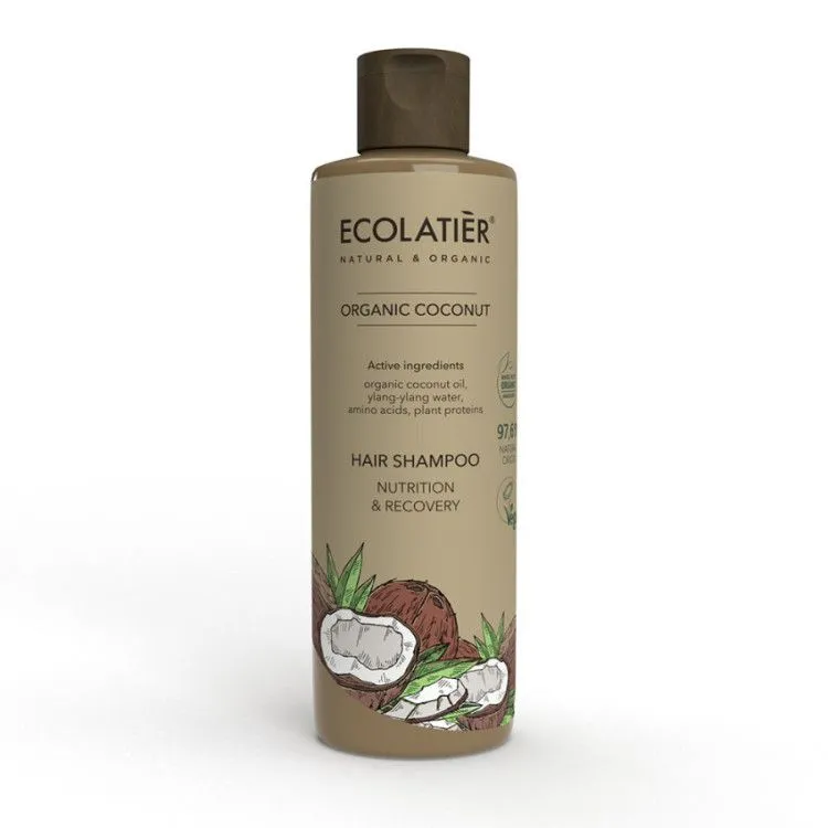 Champú Nutrición y Recuperación Coco BIO, Ecolatier