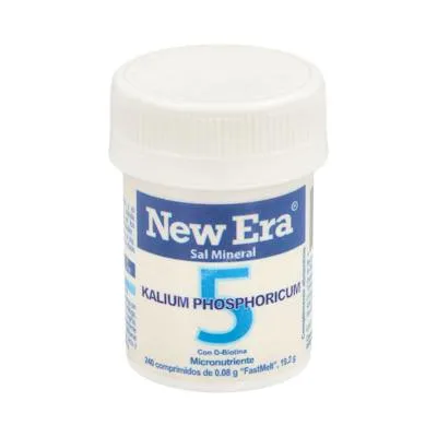 Sal schussler Nº5 kalium phosphoricum 240 comprimidos, New Era