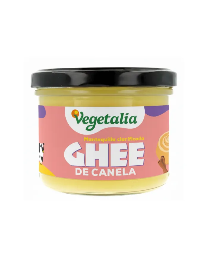 Mantequilla ghee canela clarificada vegetali 180 g, Vegetalia