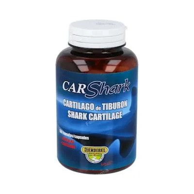 Carshark cartílago de tiburón 150 cápsulas, Herdibel