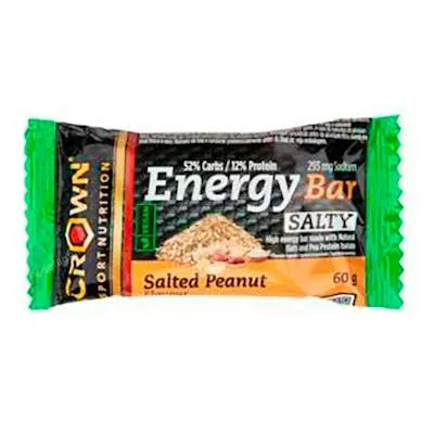 Energy bar salty peanut 1 x 60 g, Crown Sport Nutrition