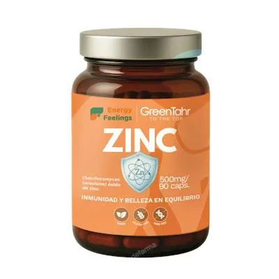 Zinc biodisponible 500 mg 90 cápsulas, Energy Feelings