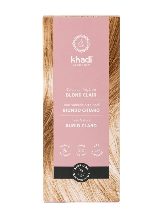 Tinte natural Rubio claro, Khadi