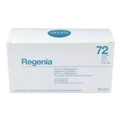 Regenia 72 ampollas, Praxis