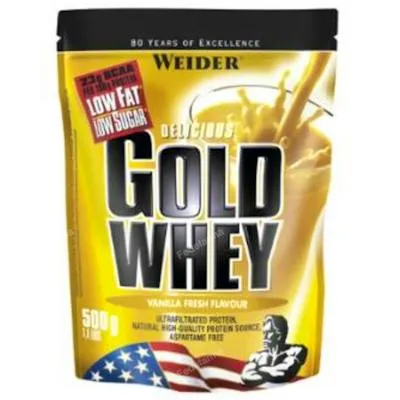 Gold whey vainilla 500 g, Weider
