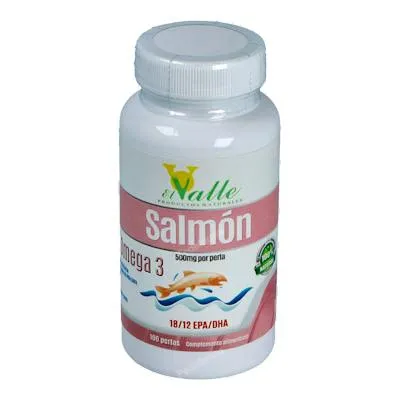 Aceite de salmón 100 perlas, El Valle