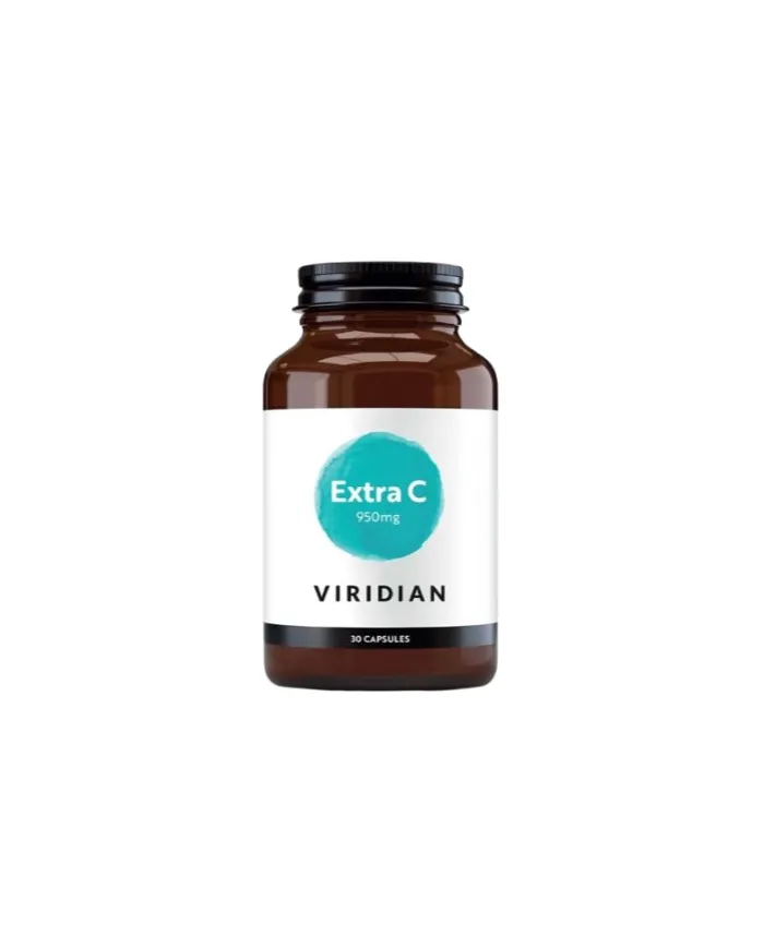 Extra c 950 mg 30 cápsulas, Viridian