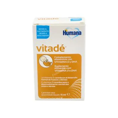 Vitade compl dieta vit D gotas 15 ml, Humana
