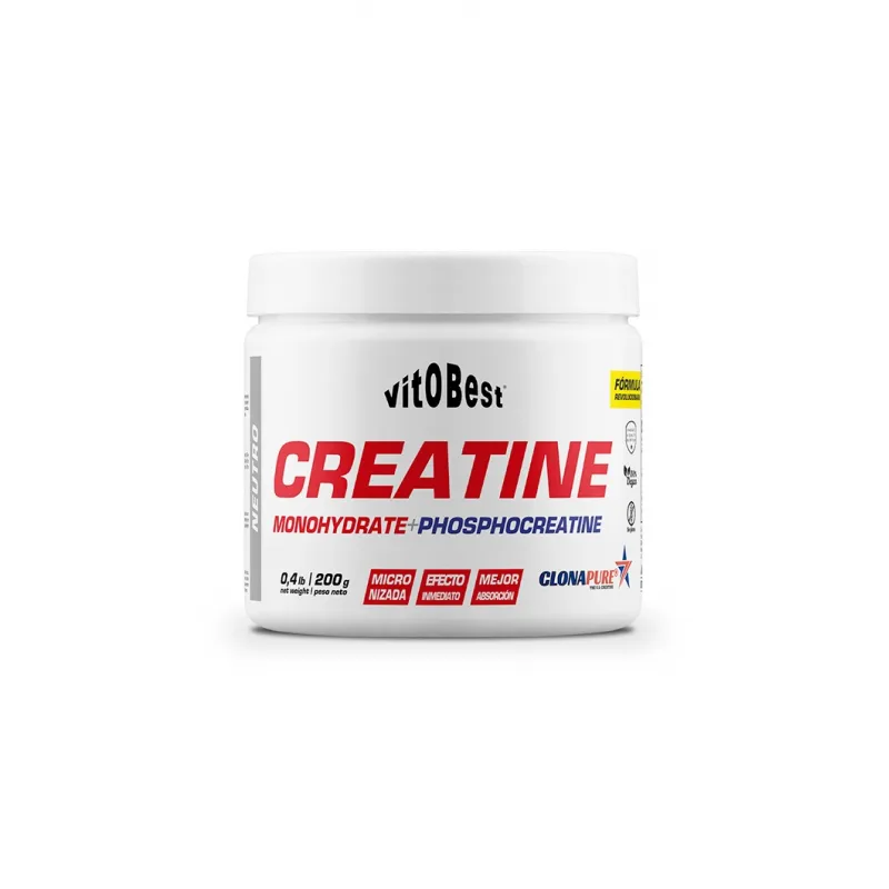 Creatina monohidrato phosphocreatin vitobest 200 g, Vit.o.best