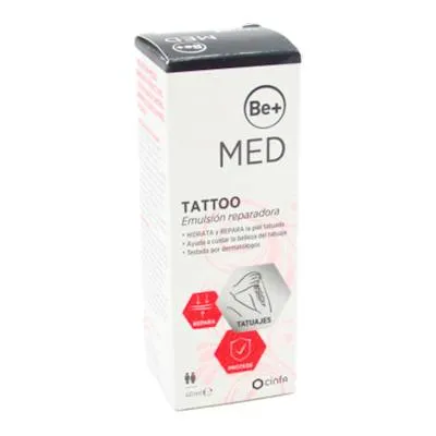 Med tattoo emulsion reparadora 40 ml, Be+