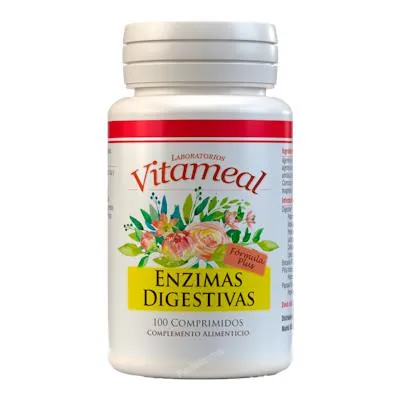 Enzimas digestivas plus 100 comprimidos, Vitameal