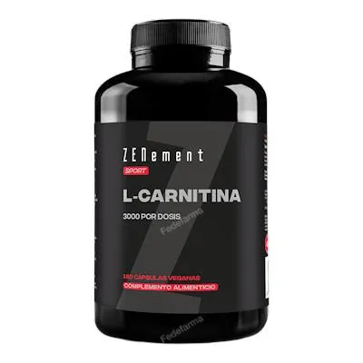 L-carnitina 180 cápsulas, Zenement