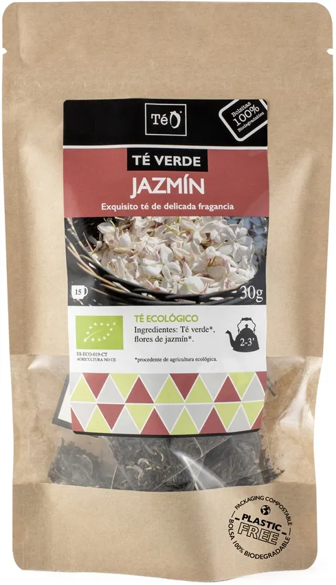 Grüntee Jasmin 15 Teebeutel téo-teo BIO 30 g, Teo Bio
