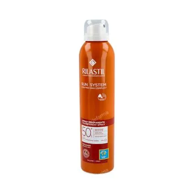 Ril sun system 50+ spray transparante 200 ml, Rilastil