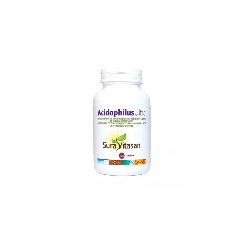 Acidophilus ultra 120 cápsulas, Sura Vitasan