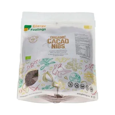 Cacao criollo nibs sin gluten BIO 1 kg, Energy Feelings