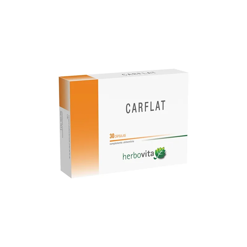 Carflat 550 mg 30 cápsulas, Herbovita