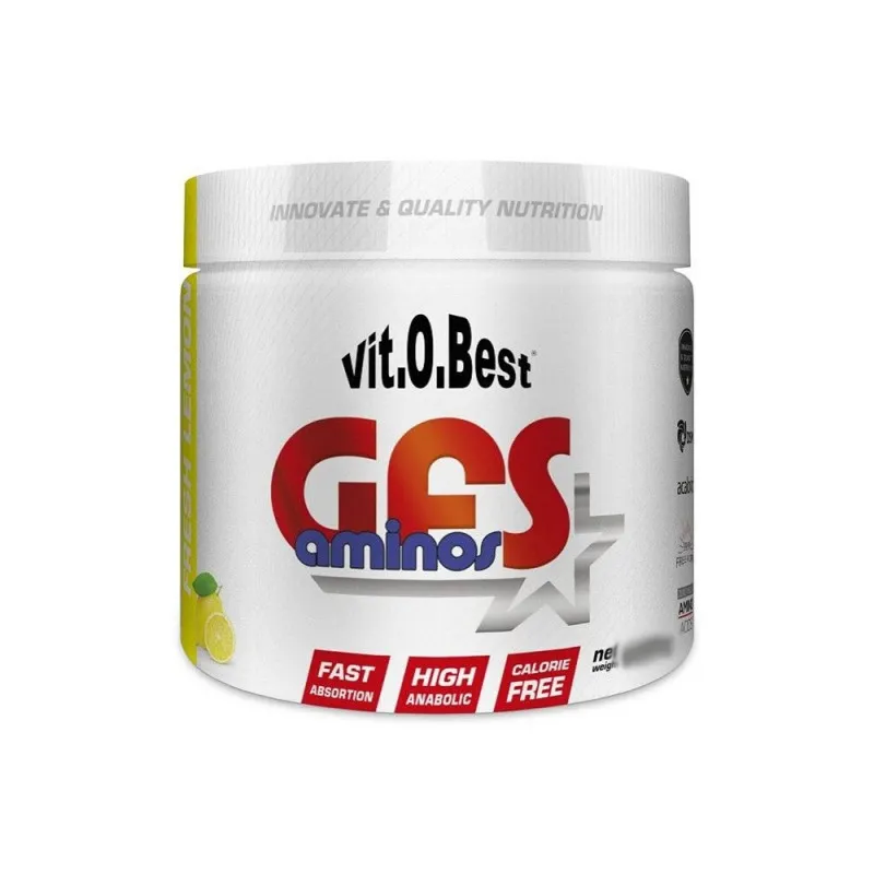 Gfs aminos powder limón vitobest 200 g, Vit.o.best