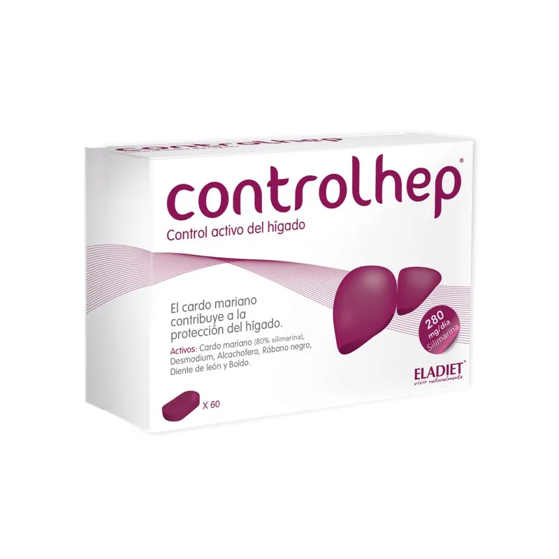 Controlhep 60 comprimidos, Eladiet