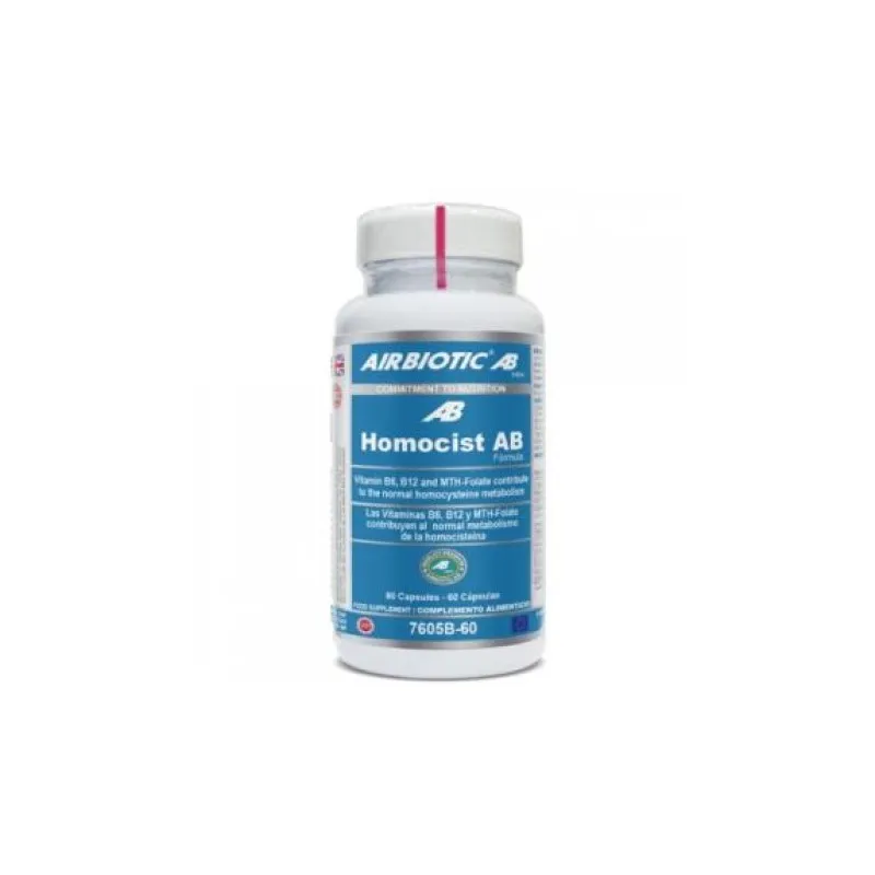 Homocist ab 60 cápsulas, Airbiotic Ab