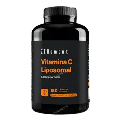 Vitamina C liposomal 180 cápsulas, Zenement