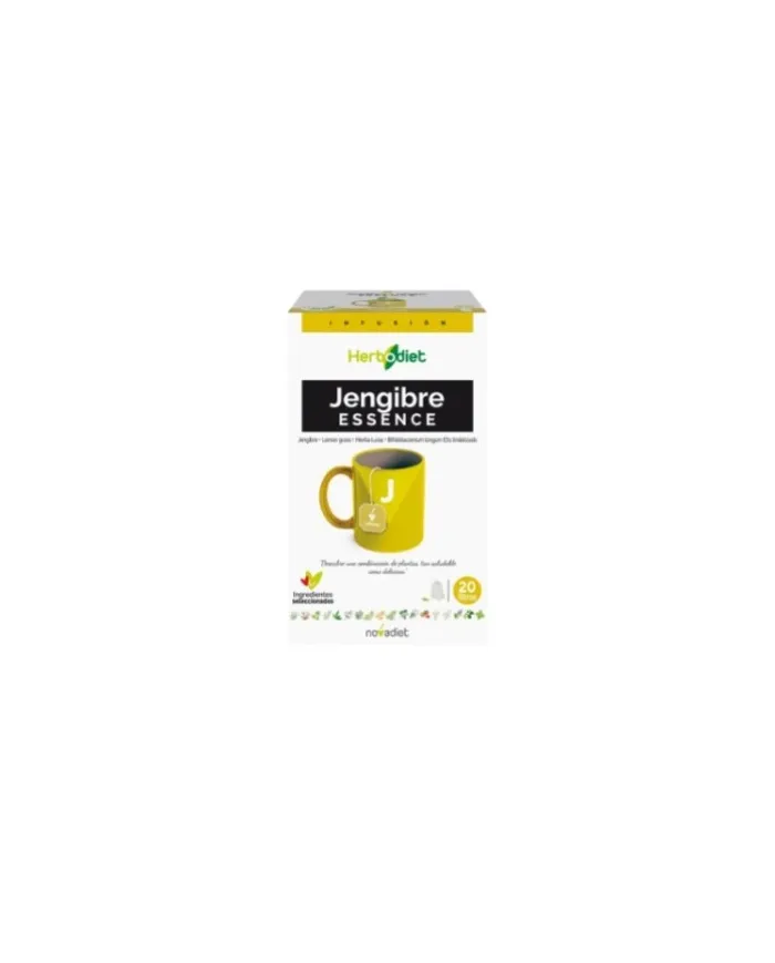 Herbodiet jengibre essence 20 filtros, Novadiet