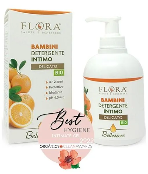 Gel íntimo 3-12 años BIO, Flora